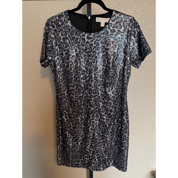 Michael Michael Kors Leopard Sequin Dress – Size Medium – NWT - Picture 3 of 7